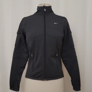 Nike Active Zipper Thermal Jacket, Gray, XS
